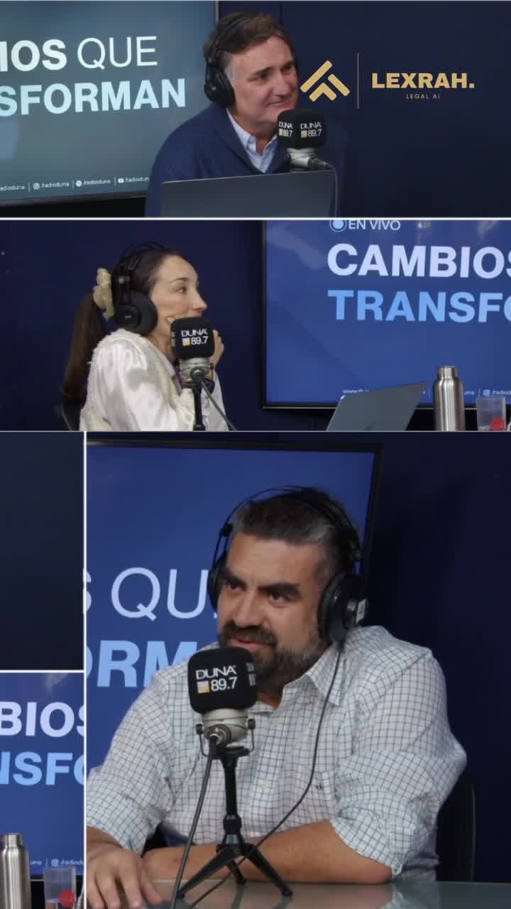 Dolfs AI en Radio Duna: de Lucita Licita a Lexrah • Legal AI